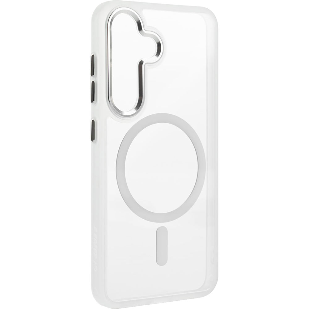 Чехол ARMORSTANDART Unit MagSafe для Samsung S25 Matte Clear Silver (ARM82261) Совместимость по модели Samsung Galaxy S25