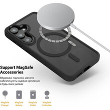 Чехол ARMORSTANDART Unit MagSafe для Samsung S25 Plus Black (ARM82263)