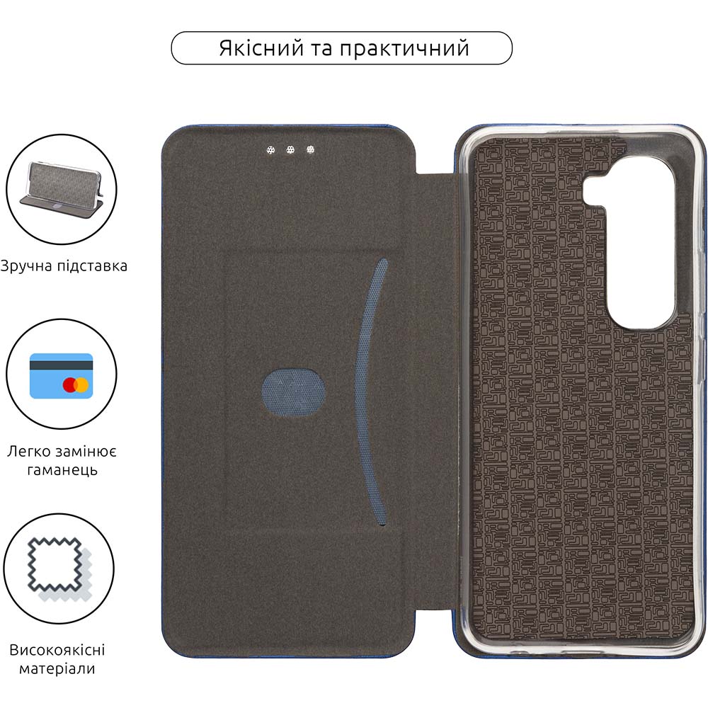 Чехол ARMORSTANDART G-Case для Infinix Hot 50 4G Blue (ARM80966) Тип чехол-книжка