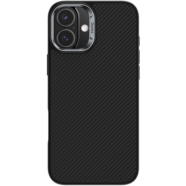 Чехол BENKS MagClap ArmorPro Case для Apple iPhone 16 Black (1378414)