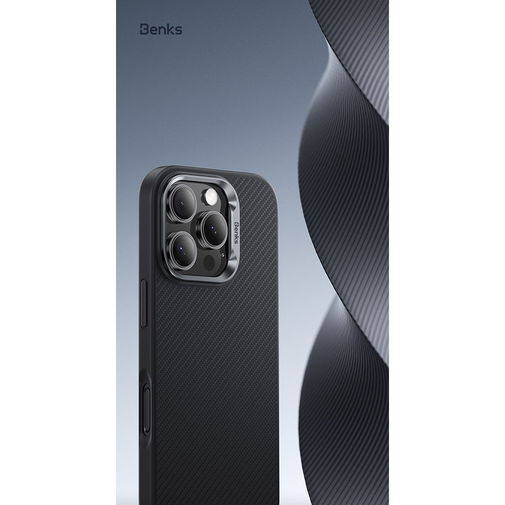 В Фокстрот Чехол BENKS MagClap ArmorPro Case для Apple iPhone 16 Pro Black (1378415)