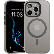 Чехол BENKS для iPhone 16 Pro Max MagClap Lucid Armor Protective Grey (1368606)