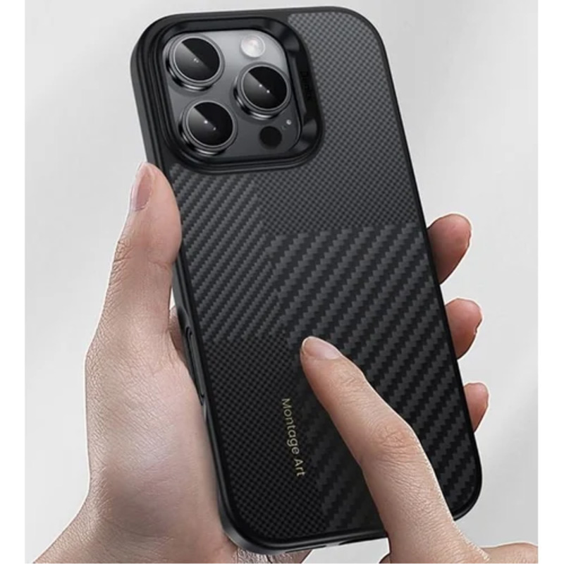 Чохол BENKS для iPhone 16 MagClap ArmorPro Case Montage Black (1368612) Колір чорний