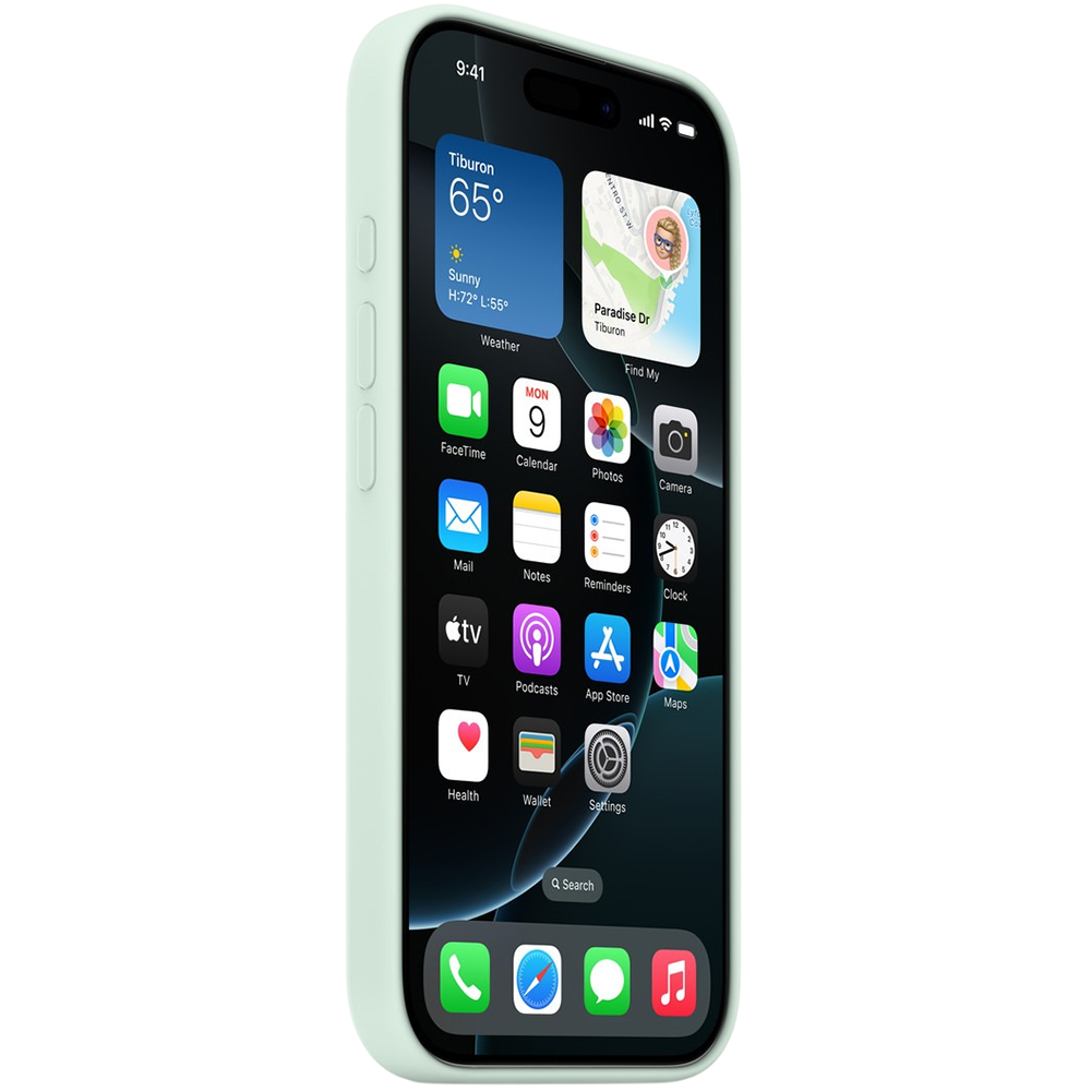 Чехол APPLE для iPhone 16 Pro Silicone Case with MagSafe Aquamarine (MDG04ZM/A) Совместимость по модели Apple iPhone 16 Pro