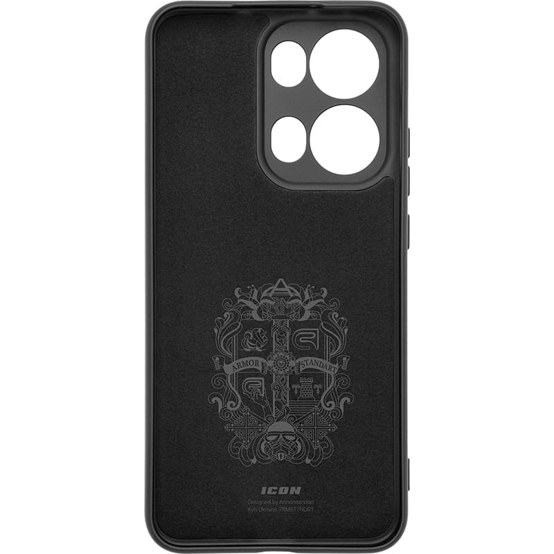 Фото Чохол ARMORSTANDART ICON для OPPO Reno13 Pro 5G Camera cover Black (ARM81893)