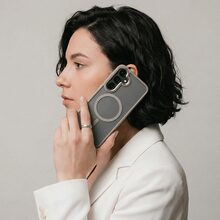 Чехол ARMORSTANDART Unit MagSafe для Samsung Galaxy S25 Titanium Grey (ARM82262)