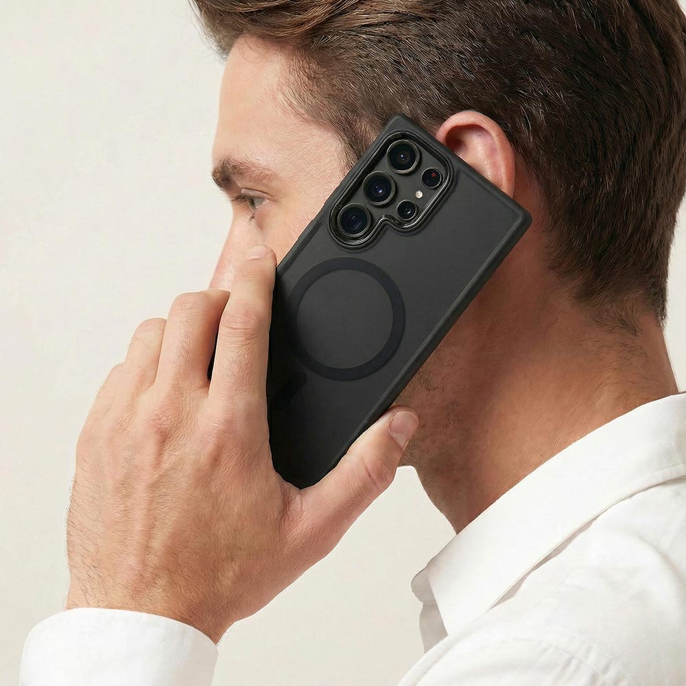 Чехол ARMORSTANDART Unit MagSafe для Samsung Galaxy S25 Ultra Black (ARM82265) Материал полиуретан