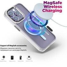 Чохол ARMORSTANDART Unit MagSafe для Samsung Galaxy S25 Ultra Matte Clear Silver (ARM82266)