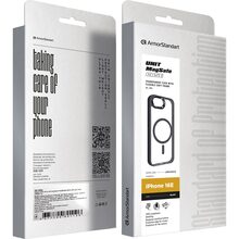 Чохол ARMORSTANDART Unit MagSafe для Apple iPhone 17e/16e Black (ARM83874)