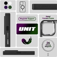 Чохол ARMORSTANDART Unit MagSafe для Apple iPhone 16e Black (ARM83874)