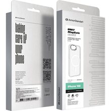 Чохол ARMORSTANDART Unit MagSafe для Apple iPhone 17e/16e Matte Clear (ARM83877)