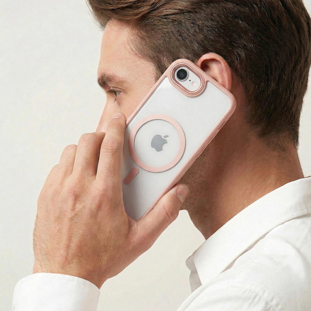 Чохол ARMORSTANDART Unit MagSafe для Apple iPhone 17e/16e Pale Pink (ARM83875) Колір рожевий