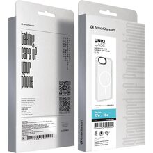 Чохол ARMORSTANDART Uniq MagSafe для Apple iPhone 17e/16e Matte Clear (ARM83873)