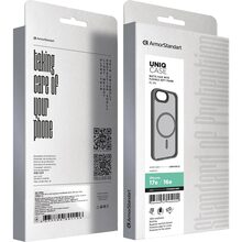 Чохол ARMORSTANDART Uniq MagSafe для Apple iPhone 17e/16e Titanium Grey (ARM83872)