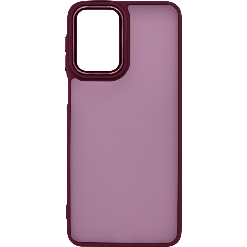 Чехол ARMORSTANDART Frame для Motorola G55 5G Wine Red (ARM81265)