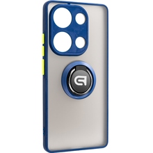 Чехол ARMORSTANDART Frosted Matte Ring для Xiaomi Redmi Note 14S 4G Navy Blue (ARM85113)
