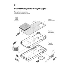 Чехол ARMORSTANDART ICON для Samsung A36 5G Camera cover Lavender (ARM82181)