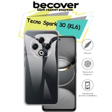 Чохол BECOVER для Tecno Spark 30 KL6 Transparancy (713136)