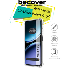 Чохол BECOVER Anti-Shock для OnePlus Nord 4 5G Clear (713159)