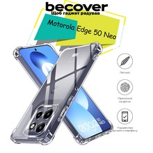 Чехол BECOVER Anti-Shock для Motorola Edge 50 Neo Clear (713150)