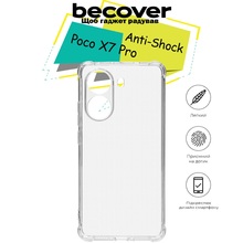 Чохол BECOVER Anti-Shock для Poco X7 Pro Clear (713152)
