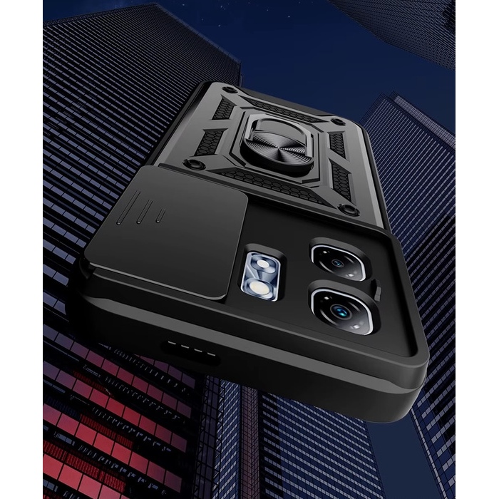 Чохол BECOVER Military для Infinix Hot 50i Black (713047) Тип чохол-накладка