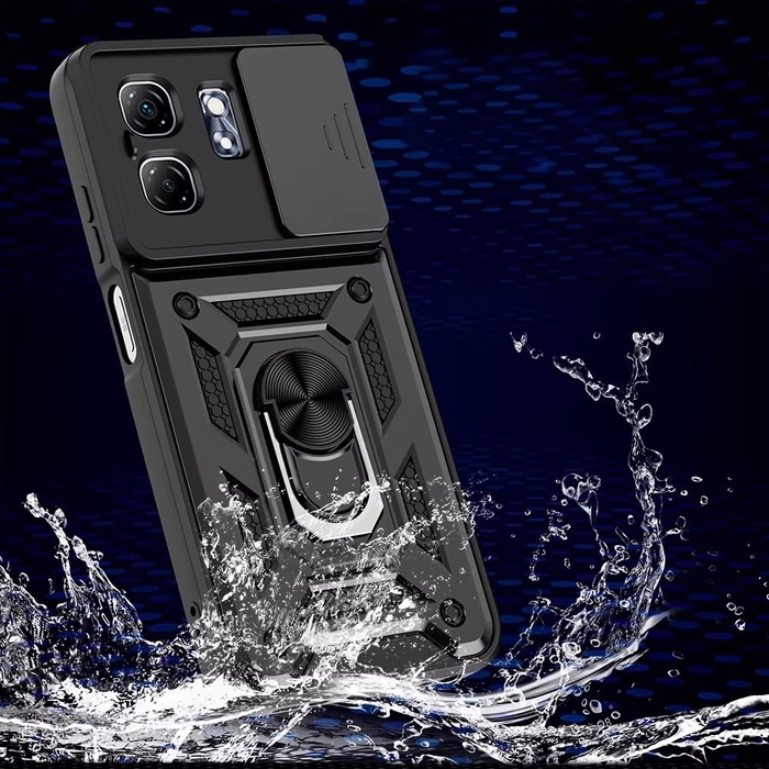 Чохол BECOVER Military для Infinix Hot 50i Black (713047) Сумісність за моделлю Infinix HOT 50i