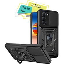 Чохол BECOVER Military для Infinix Hot 50 Pro Black (713048)