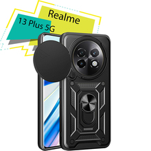 Чехол BECOVER Military для Realme 13 Plus 5G Black (713076)