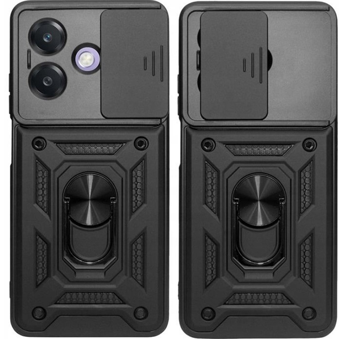 Чохол BECOVER Military для Oppo A3 4G/А3х 4G/A40m Black (713077) Сумісність за моделлю OPPO A3