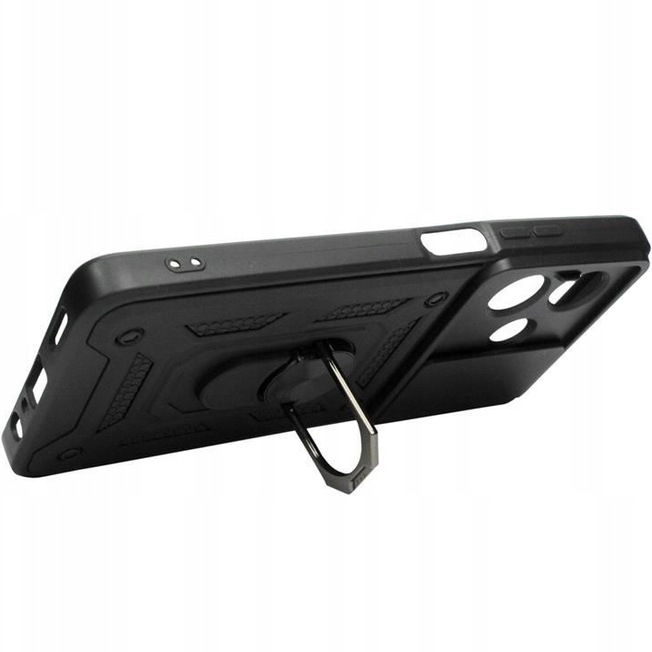 Зовнішній вигляд Чохол BECOVER Military для Oppo A3 4G/А3х 4G/A40m Black (713077)