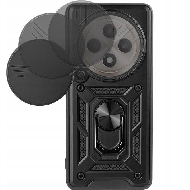 Чехол BECOVER Military для Oppo Reno12 F 5G Black (713079) Тип чехол-накладка