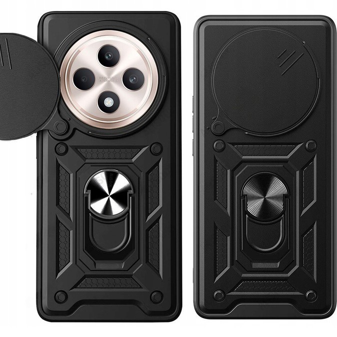 Чехол BECOVER Military для Oppo Reno12 F 5G Black (713079) Совместимость по модели OPPO Reno12 F 5G