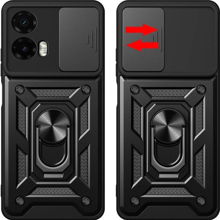 Чохол BECOVER Military для Motorola Moto G35 Black (713089) Сумісність за моделлю Motorola Moto G35