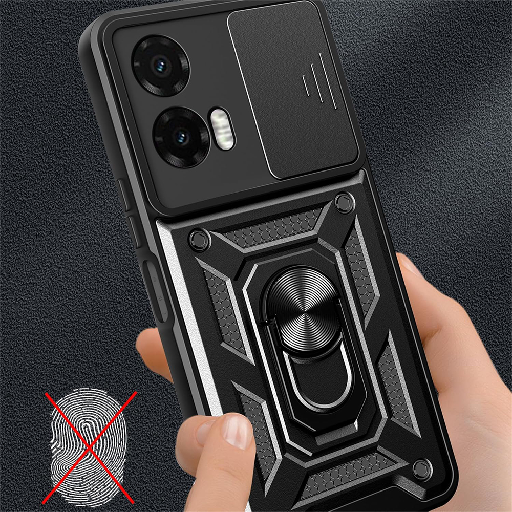 Чохол BECOVER Military для Motorola Moto G35 Black (713089) Колір чорний