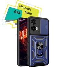Чехол BECOVER Military для Motorola Moto G35 Blue (713090)