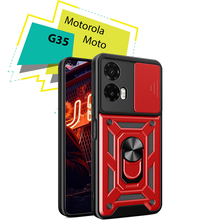 Чехол BECOVER Military для Motorola Moto G35 Red (713092)
