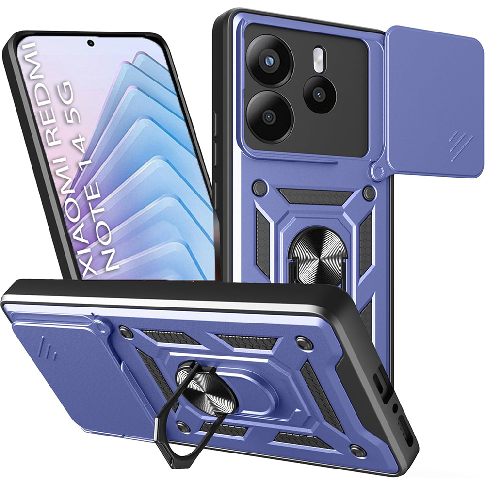 Чехол BECOVER Military для Xiaomi Redmi Note 14 5G Blue (713093) Чехол BECOVER Military для Xiaomi Redmi Note 14 5G Blue (713093)
