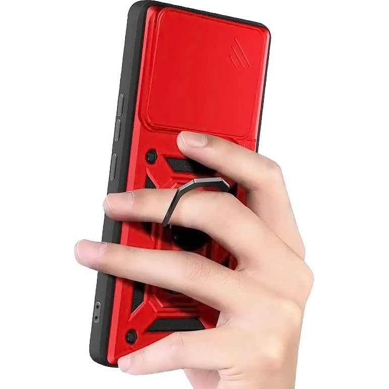 Чехол BECOVER Military для Xiaomi Redmi Note 14 5G Red (713094) Цвет красный