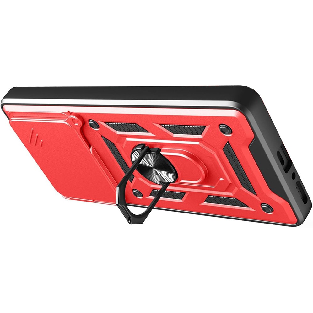 Чехол BECOVER Military для Xiaomi Redmi Note 14 5G Red (713094) Тип чехол-накладка