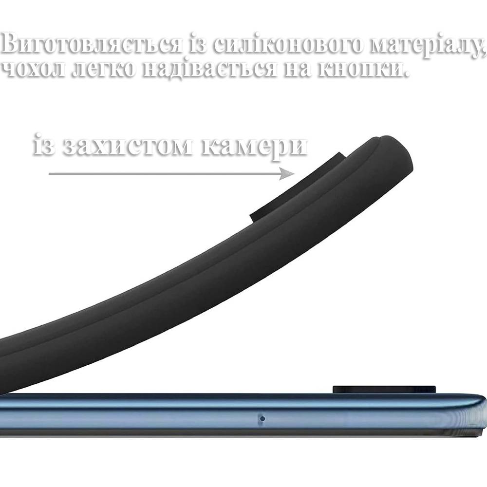 Чехол BECOVER для Samsung Galaxy A36 Black (713023) Материал силикон