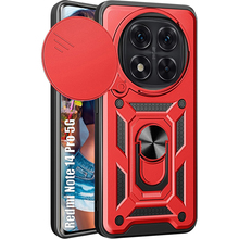 Чохол BECOVER Military для Xiaomi Redmi Note 14 Pro 5G Red (713096)