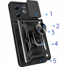 Чехол BECOVER Military для Infinix Smart 9 Black (713049)