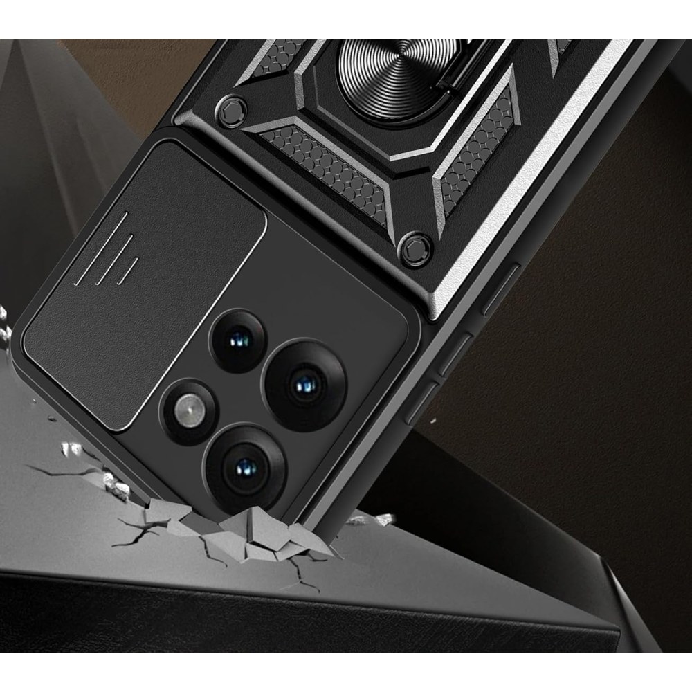 Чохол BECOVER Military для Motorola Edge 50 Black (713050) Тип чохол-накладка