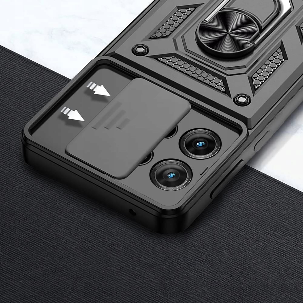 Чохол BECOVER Military для Motorola Edge 50 Neo Black (713051) Колір чорний