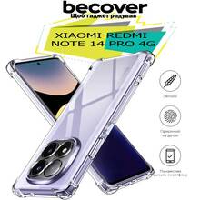 Чехол BECOVER Anti-Shock для Xiaomi Redmi Note 14 Pro 4G Clear (713036)