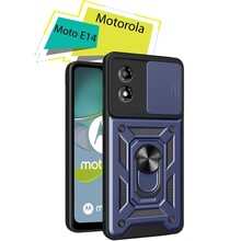 Чехол BECOVER Military для Motorola Moto E14 Blue (713053)