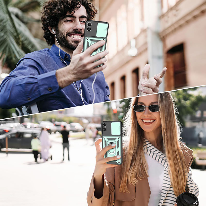 Чохол BECOVER Military для Motorola Moto G04/G04s Dark Green (713064) Колір зелений