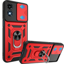 Чехол BECOVER Military для Motorola Moto G04/G04s Red (713065)