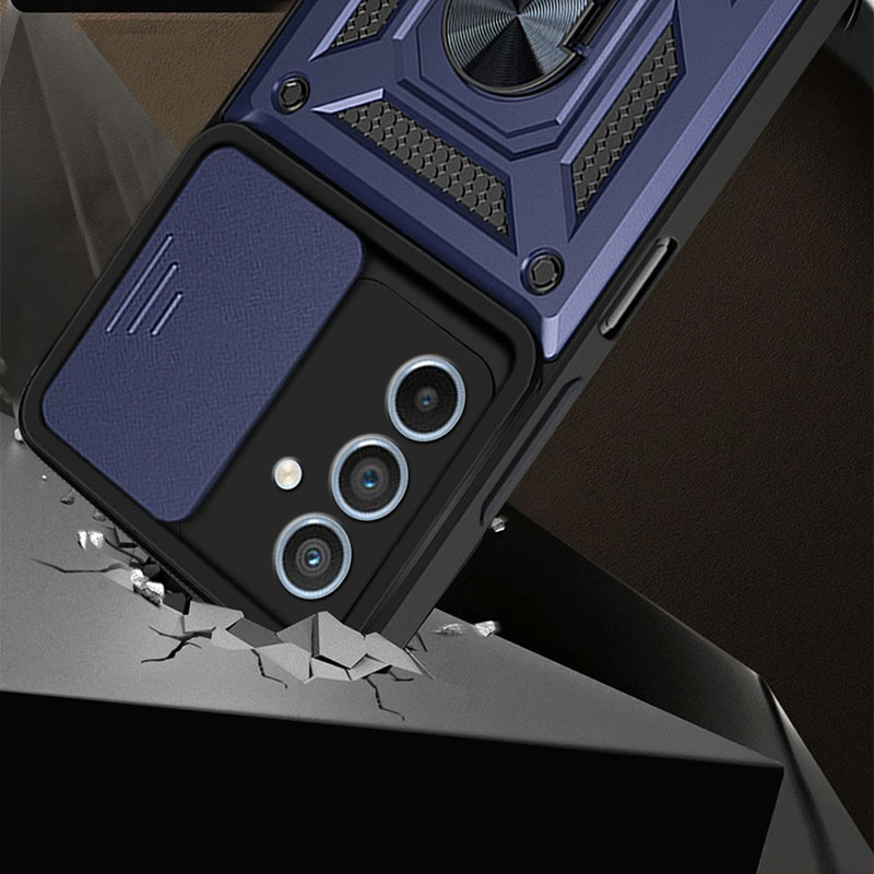 Чехол BECOVER Military для Samsung Galaxy A16 4G SM-A165/A16 5G SM-A166 Blue (713069) Материал силикон
